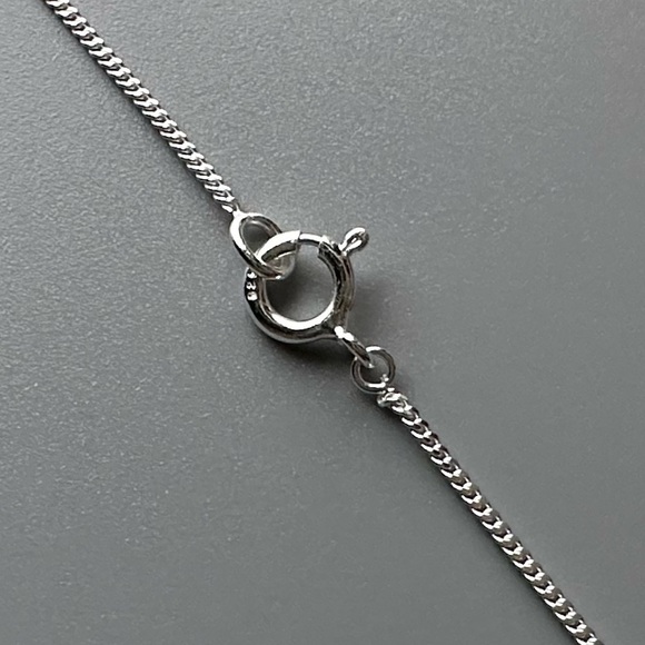Sterling Silver Double Heart Necklace - Picture 6 of 12